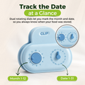 Magnetic Bag Clips with Date Tracker | 10-Piece Set