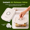 Vacuum Seal Glass Containers