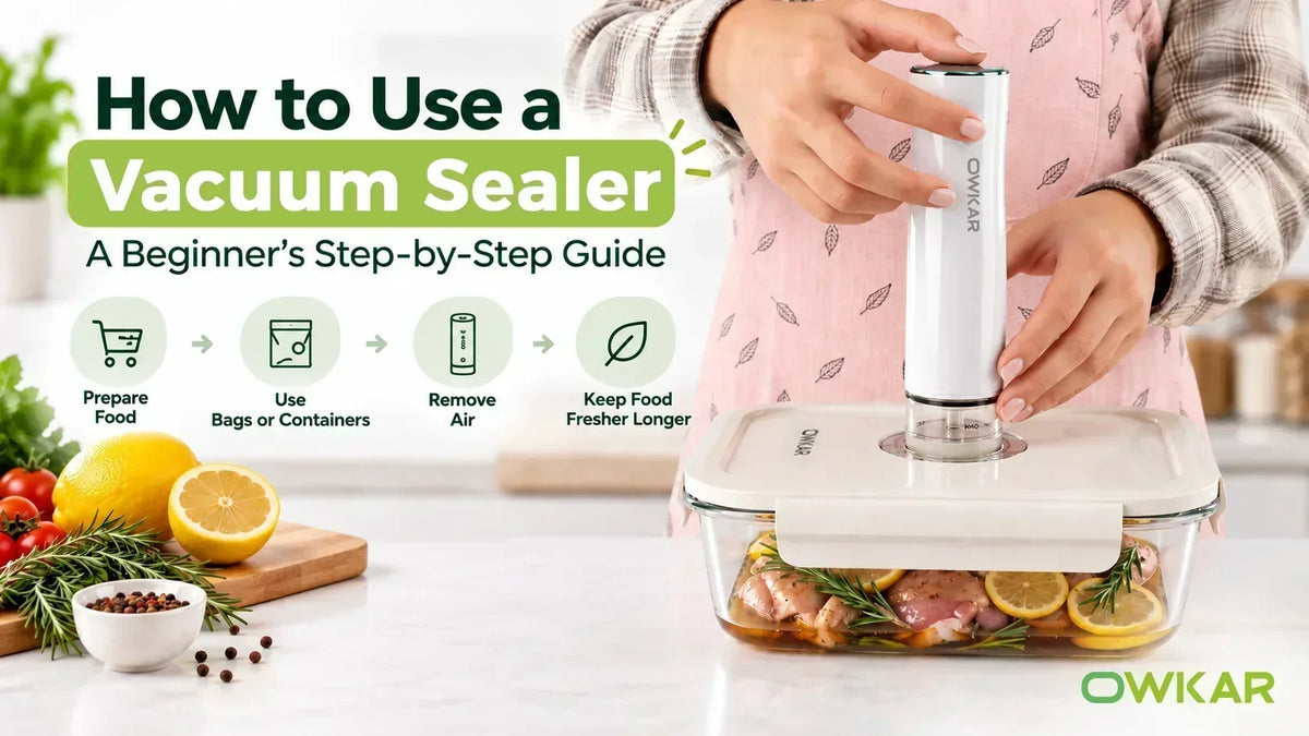 How to Use a Vacuum Sealer: A Beginner’s Step-by-Step Guide