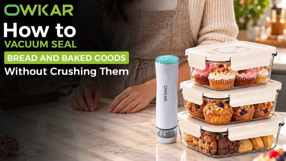 How to Vacuum Seal Bread and Baked Goods Without Crushing Them