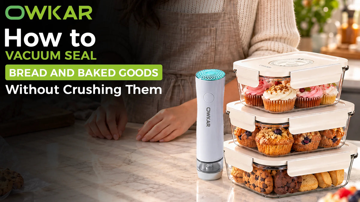 How to Vacuum Seal Bread and Baked Goods Without Crushing Them