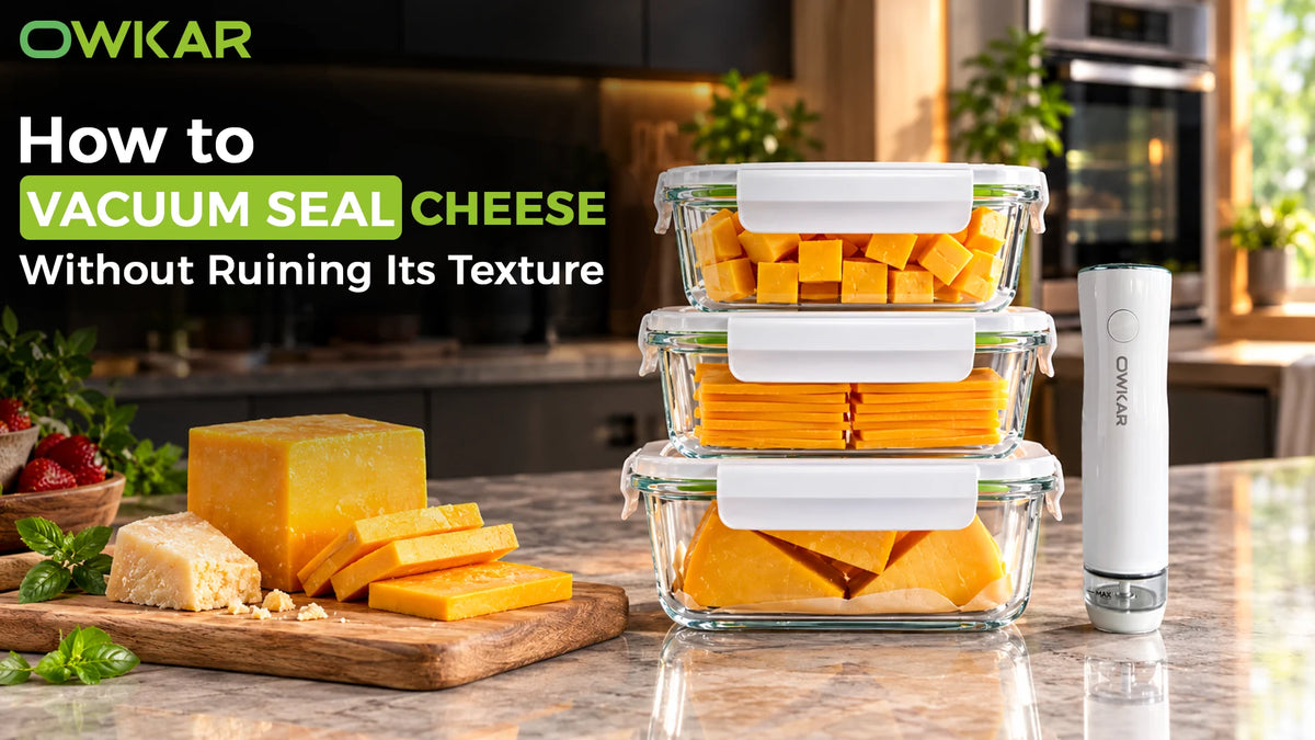 How to Vacuum Seal Cheese Without Ruining Its Texture