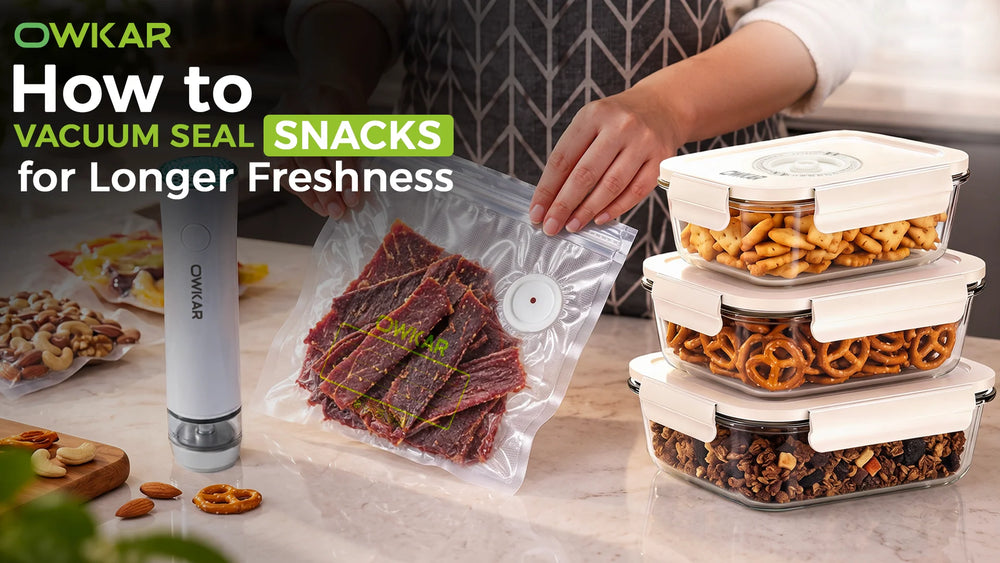 How to Vacuum Seal Snacks for Longer Freshness
