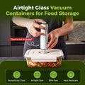 Vacuum Seal Glass Containers