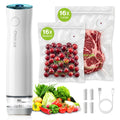 Portable Handheld Vacuum Sealer with 32 Reusable Vacuum Seal Bags