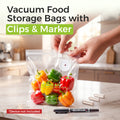 50-Piece Reusable Vacuum Seal Bags